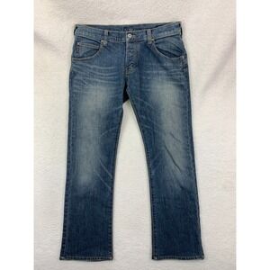Armani Jeans AJ Classic Wash Denim Pants Blue Size EU 36